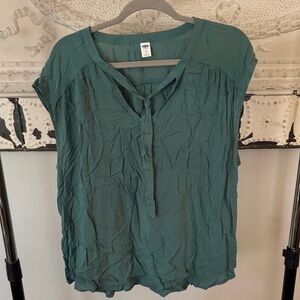Old Navy Teal Blouse